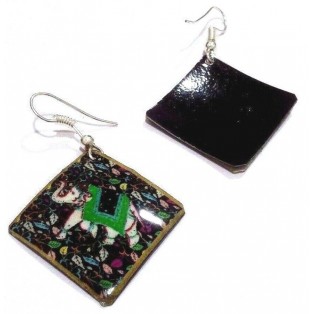 ELEPHANT - Contemporary Women Earrings Jewelry Hook Drop Dangle Fashion Gift N33